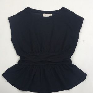 Postmark peplum sweatshirt top